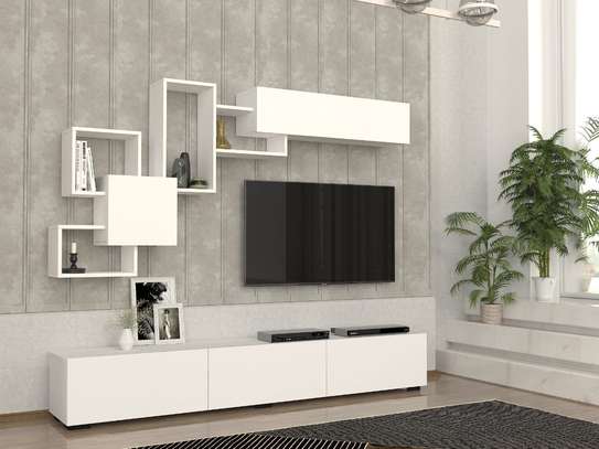 TABLE TÉLÉVISEUR PELIT WHITE 2.10M T720B image 1