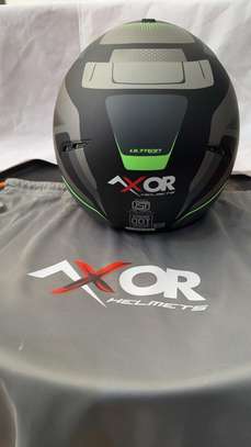 Casque moto double 2 visière image 1