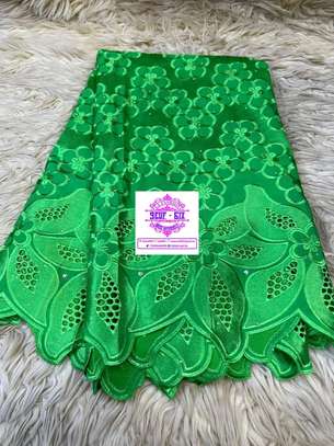 TISSU VOILE BRODÉ DUBAÏ 5 Yard image 1