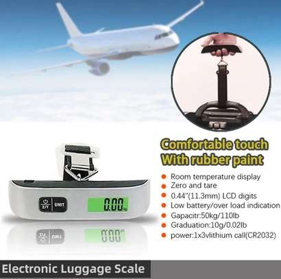Balance à bagages numérique 50 kg/110 lb pour voyage image 3