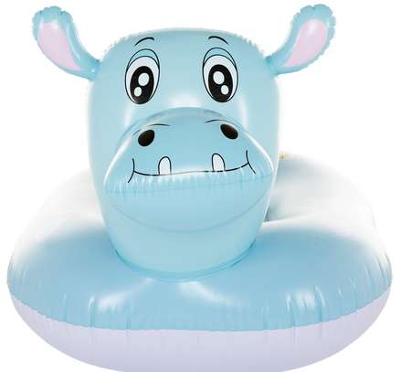 Bouée hippopotame plage/piscine image 2