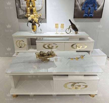 ENSEMBLE CONSOLE TABLE BASSE VIP 429+TV429 image 1