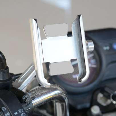Support de téléphone pour moto en alliage d'aluminium image 3
