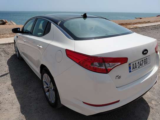 Kia Optima K5 berline blanche image 4