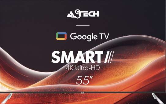 tv smart astech 55" android ultra hd 4k full options image 2