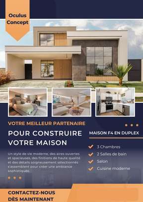 Plan archi 2D/3D, Plan Béton armé, Construction, Conseils image 1