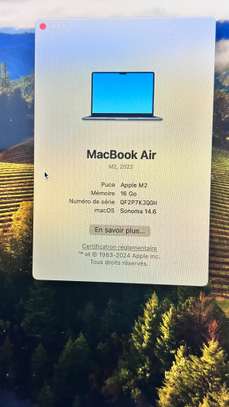 MacBook Air M2 2022 512 Go RAM 16 Go 13,6 pouces image 7