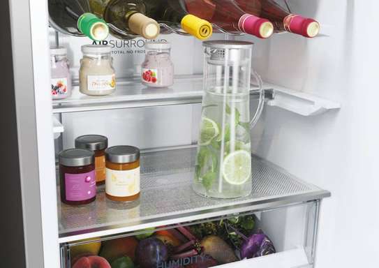 REFRIGERATEUR 350LITRES HAIER COBINE 3TIROIRS AVEC FONTAINE image 10