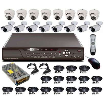 kit 16 cameras de surveillance image 1