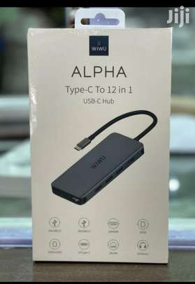 WiWU Alpha 12 En 1 Type C Hub Adaptateur USB image 2