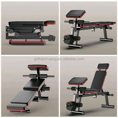 Banc de Musculation Multifonction Réglable image 2