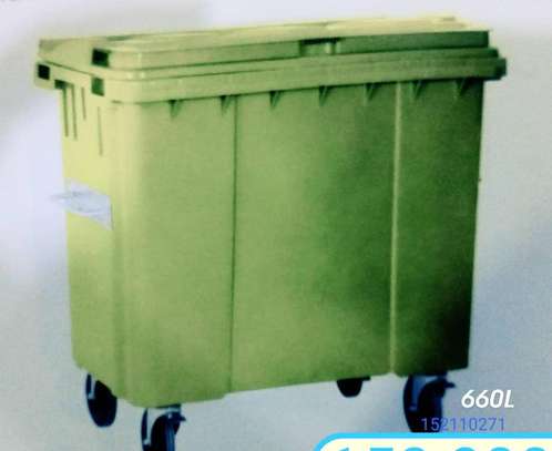 Conteneur poubelle 660 litres de très bonne qualité image 1