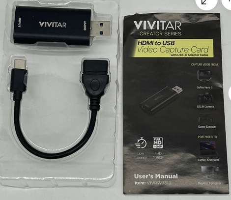 Carte de capture vidéo Vivitar HDMI vers USB image 2