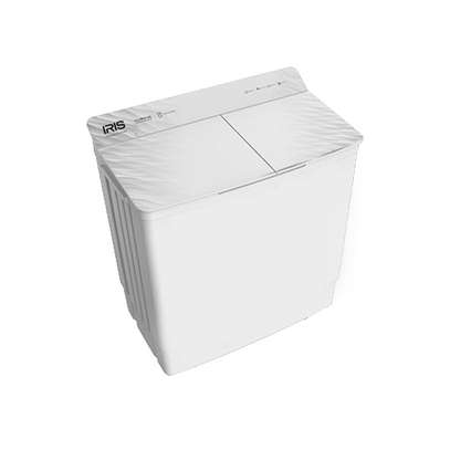 MACHINE À LAVER 12000BTU IRIS SEMI-AUTOMATIQUE BLANC image 1