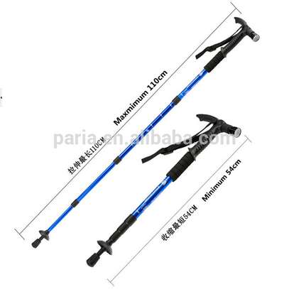 Canne pliable avec lampe led image 4