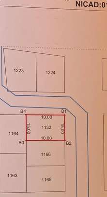 TERRAIN ANGLE TF 150 m2 à KR Massar image 3