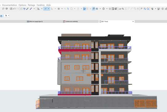 PLANS ARCHITECTURAUX 2D – 3D CONSTRUCTION– SÉNÉGAL DAKAR image 2