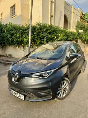 Location#Renault Zoe électrique 5 portes gris anthracite image 2