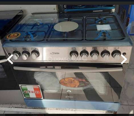 CUISINIERE ASTECH 5 FEUX 90 full option(promo) image 1