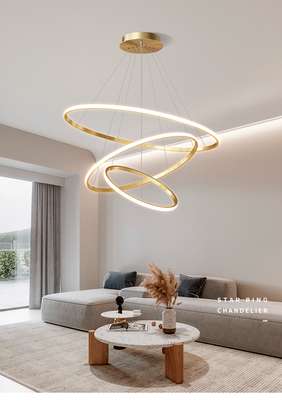 Plafonnier LED au Design Moderne avec trois spirale image 8