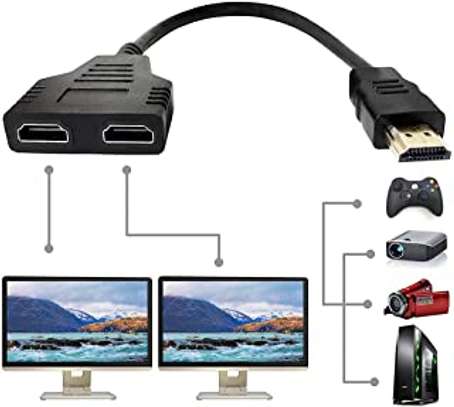 Cablecc - Répartiteur HDMI - HDMI mâle vers 2 HDMI femelle ( image 3