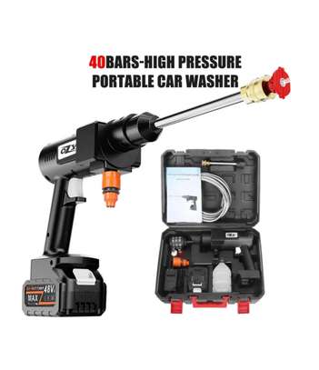 Machine de lavage portable rechargeable electrique image 1
