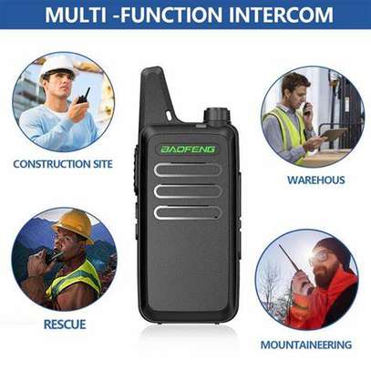 Paire talkie-walkie Ultraslim Pro Baofeng T20 portée 3 à 5Km image 2