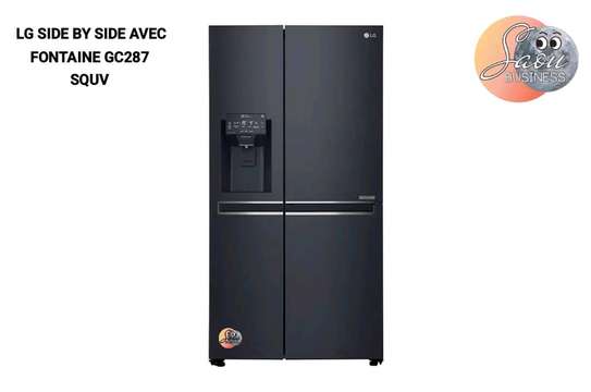REFRIGERATEUR LG SIDE BY SIDE AVEC FONTAINE GC287 SQUV image 1