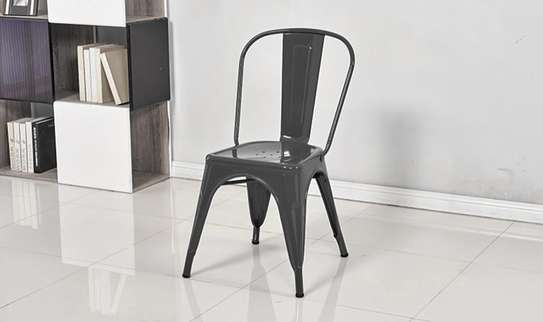 Tabouret avec support dorsal image 1