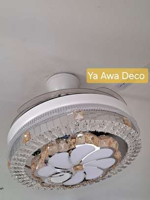 Lustre avec ventilateur plafond image 3