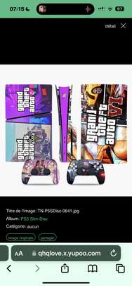 Autocollant PlayStation 5 phat et slim image 3