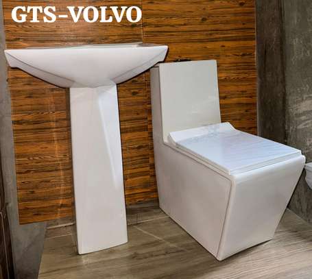 Chaise anglaise et lavabo complet image 8