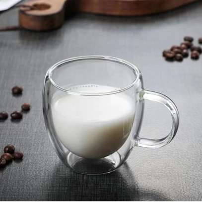 VERRE DOUBLE PAROI AVEC ANSE ET SANS ANSE image 1