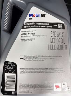 HUIL de  Moteur. MOBIL 1 ESP  5w-30 image 4