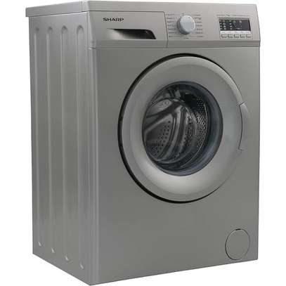MACHINE A LAVER 8KG SHARP FRONT LOAD GRIS ESFE810DZLS image 3