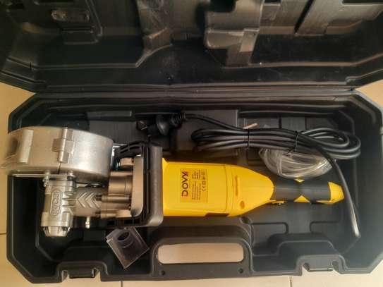 DOWY rainureuse électrique jaune noire avec coffret image 2