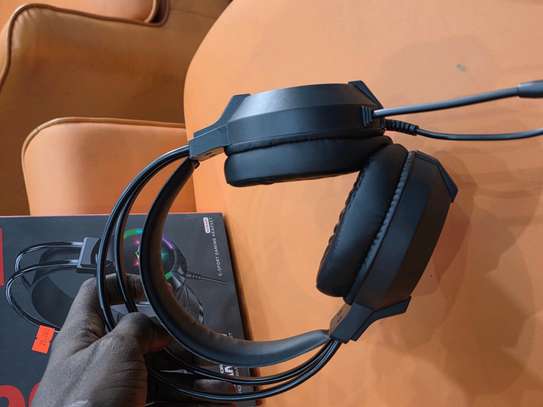 Casque Gamer RGB usb avec fils image 5