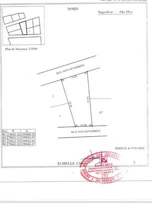 Terrain de 449 m2 à vendre à Ndaparou image 3