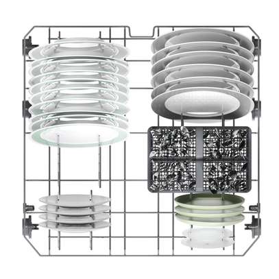LAVE VAISSELLE 13COUVERTS CANDY ENCASTRABLE GRIS CIMCE0W3E53 image 9