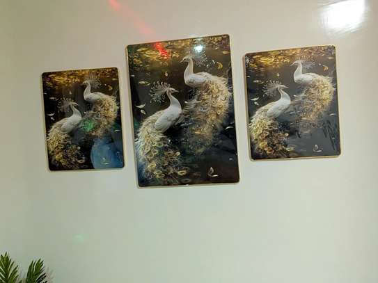 Ensemble chambre complet bois foncé design moderne image 14