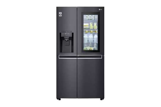 REFRIGERATEUR LG SIDE BY SIDE AVEC FONTAINE MATTE NOIR image 3