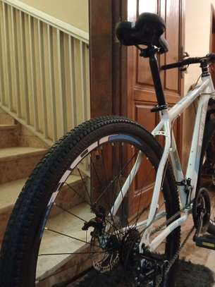 VTT 29 pouces blanc suspension avant image 9