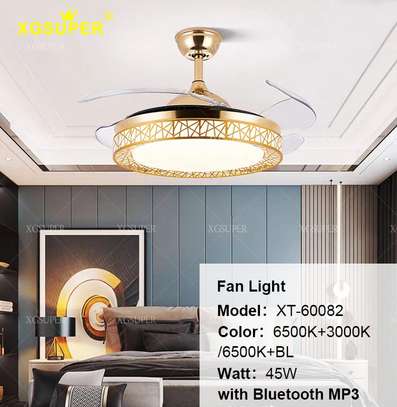 Lustres ventilos avec Bluetooth image 1