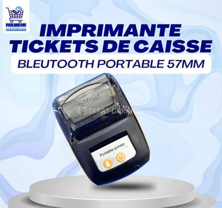 Imprimante tickets de caisse portable Bluetooth 57mm image 1