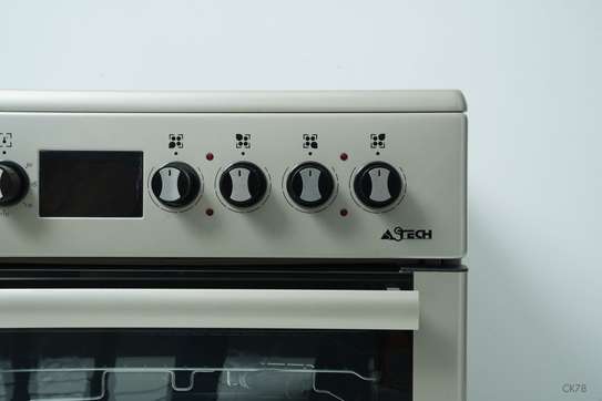 CUISINIERE ASTECH 4FEUX 60X60 ELECTRIQUE AVEC FOUR ELCTRIQUE image 2