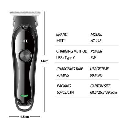 HTC - Tondeuse à cheveux professionnelle AT-118 image 13