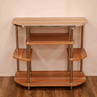 Table TV en Bois à 5 Niveaux image 1