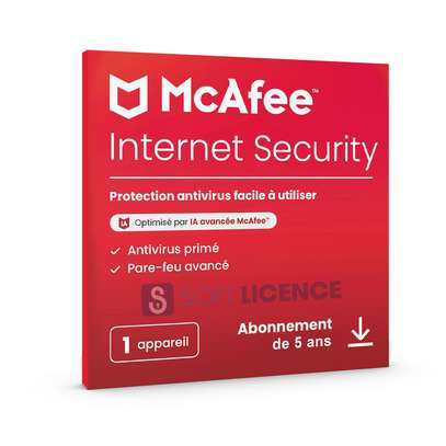Antivirus McAfee - 5 ans image 4