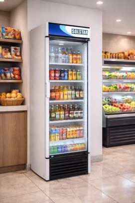 REFRIGERATEUR SOLSTAR VERTICAL VITRINE image 1