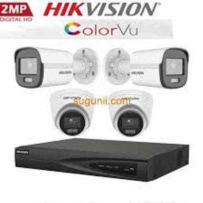 4 Caméras hikvision + Dvr + disk image 1